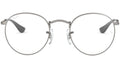 Ray-Ban RB3447V Round Metal Gunmetal