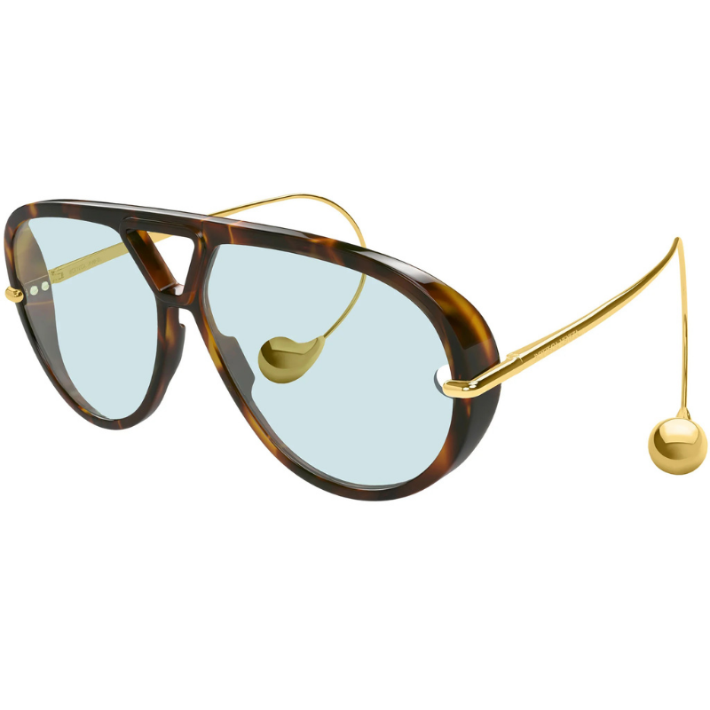 BV1273S 007 Verde Havana maculato | Occhiali da sole da donna