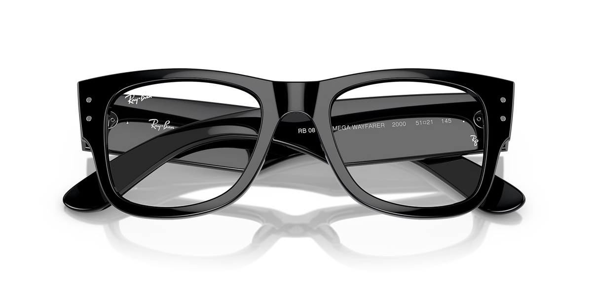 Ray-Ban RB0840V Mega Wayfarer Nero