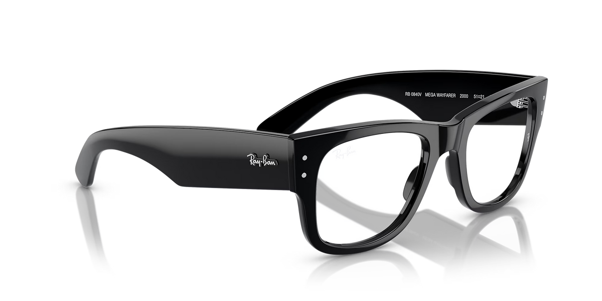Ray-Ban RB0840V Mega Wayfarer Nero