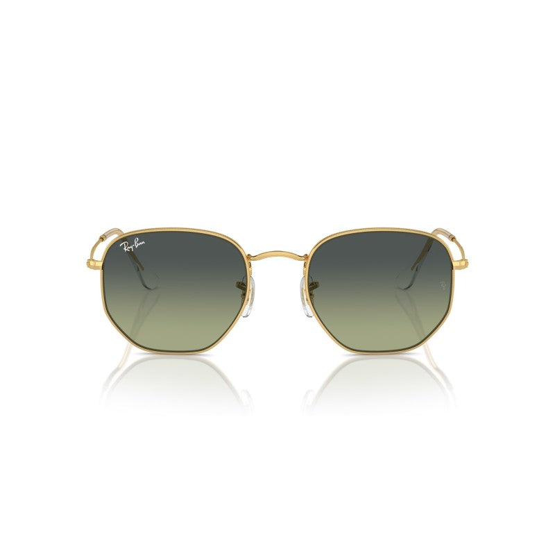 Ray-Ban RB 3548 Hexagonal 001/BH Oro | Occhiali da sole unisex