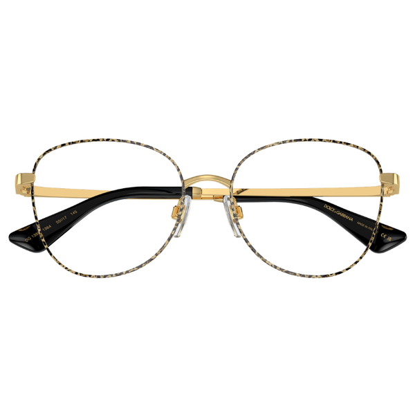 Dolce & Gabbana DG1355 Oro con fiori di Leo